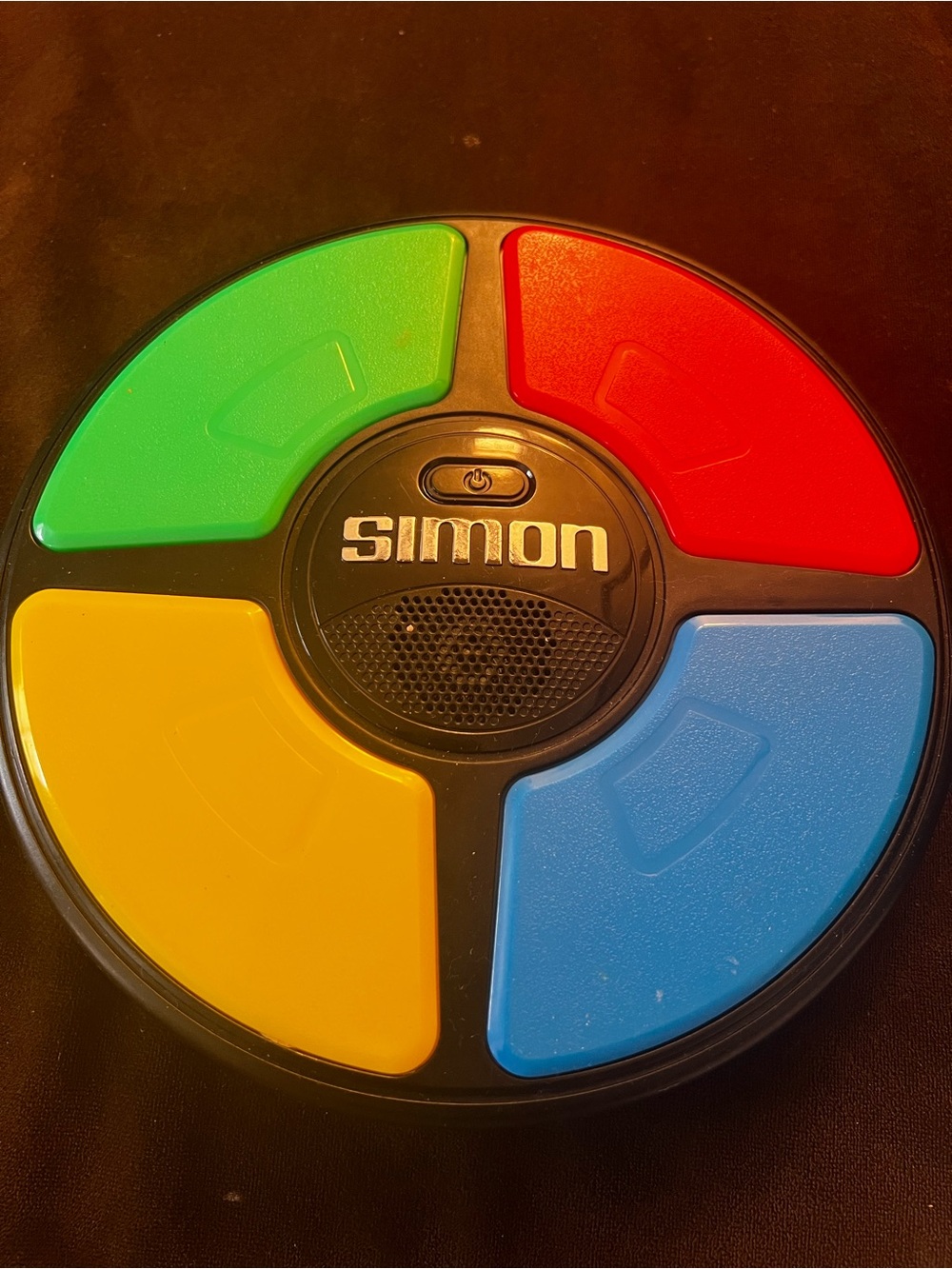 Simons Electronic Memory Game - Red, Blue, Green, Yellow